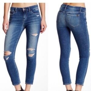 Joe's Jeans Blue Skinny Distressed